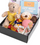 Get Well Soon Filled Donut Box + Teddy Bear (Free Card)