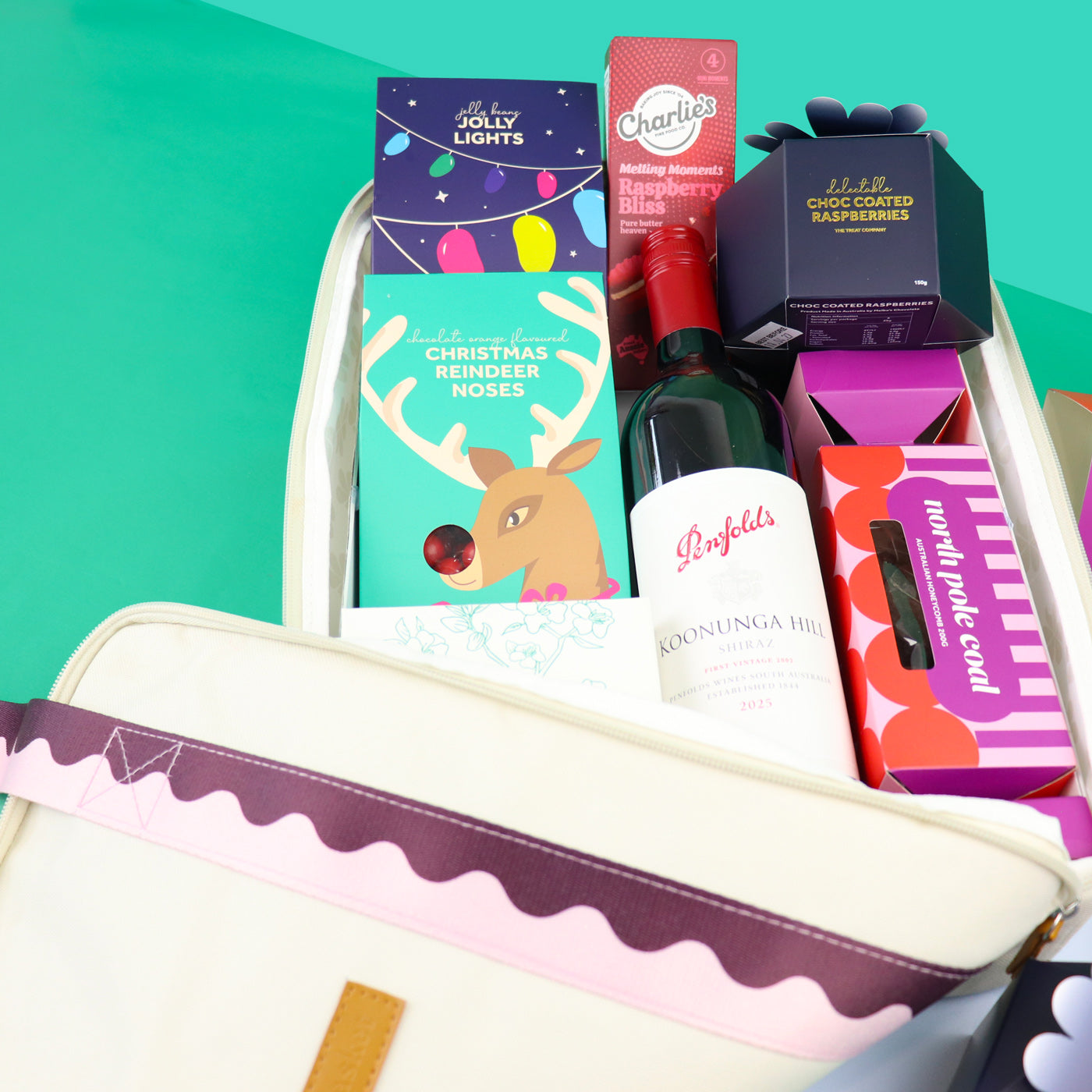 Google Doc Red Image Gourmet Red Wine Cooler Bag | Penfolds Shiraz Christmas Gift Bag ...