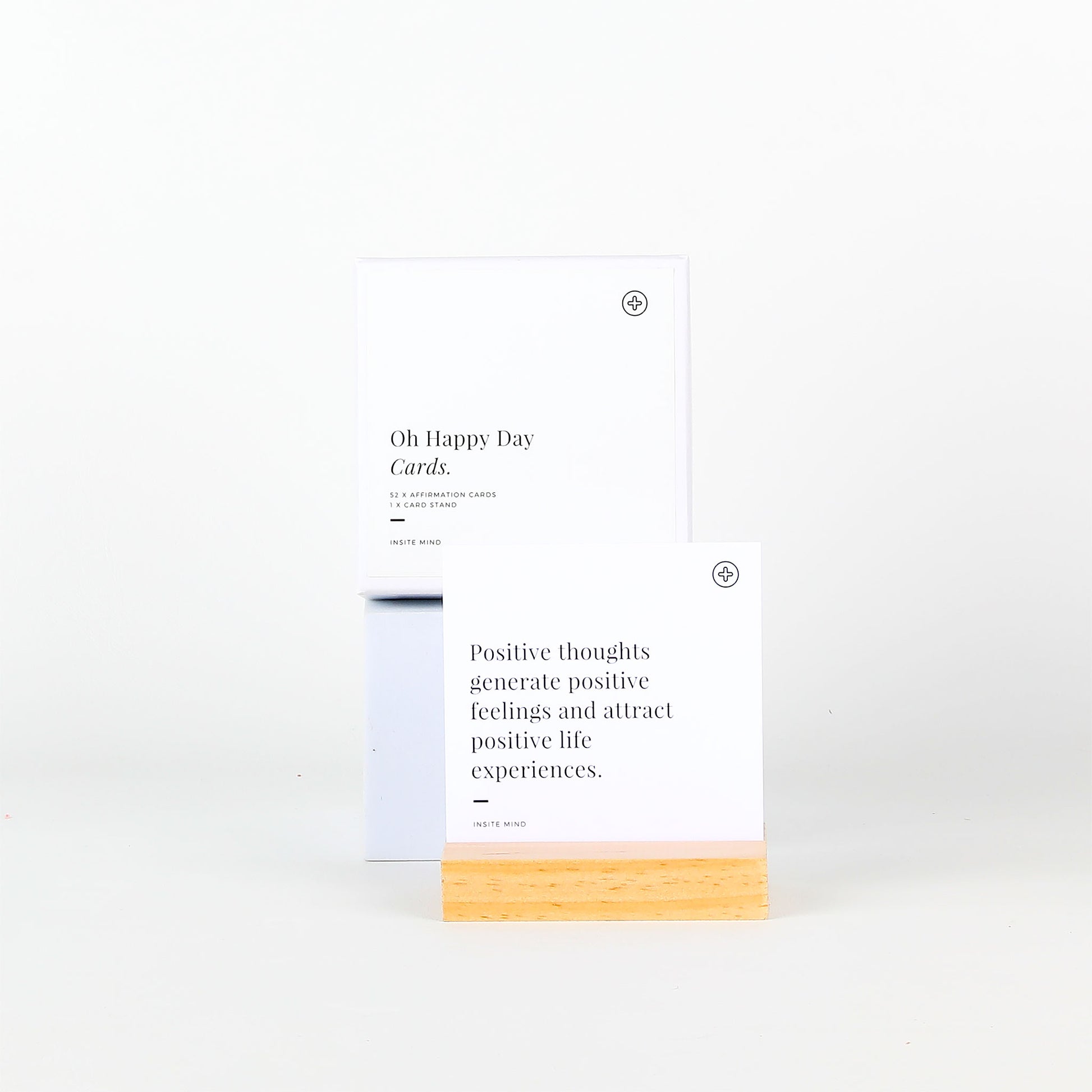 Pack of 'Oh Happy Day' cards on a white background