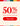 Promotional banner with 50% off text and 'Shop Sale' button on a multicolored background