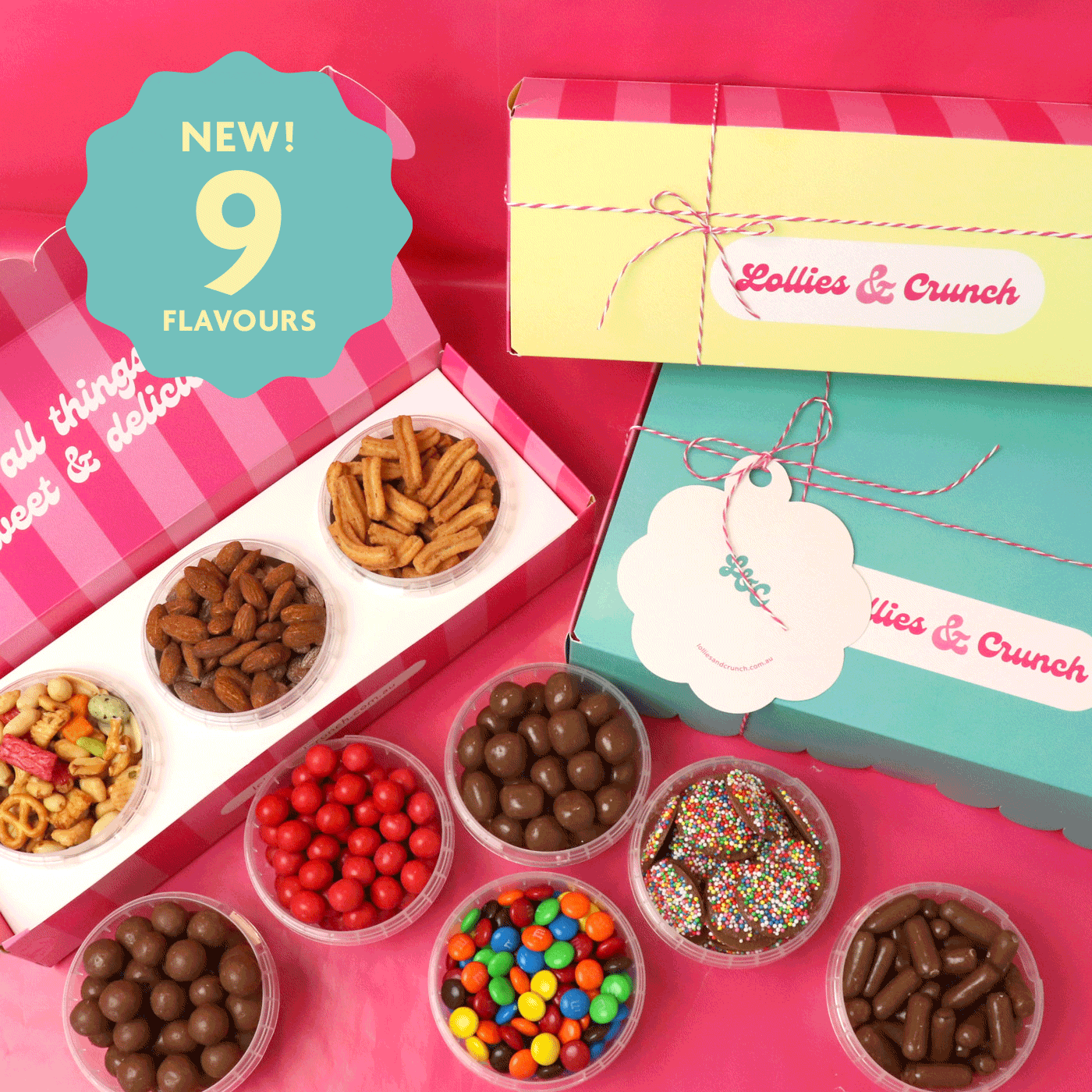 Samana Sweets Sweets & Snacks (9 Pack) – Hampers