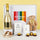 Newborn Baby Gift with Gold Prosecco