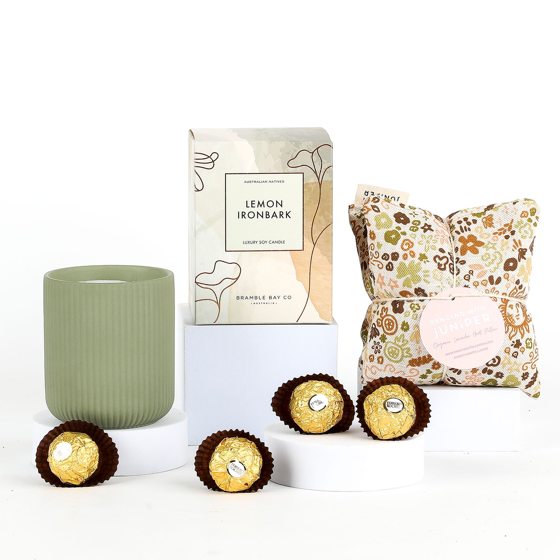 Candle with Heat Pillow Gift Pack