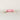 Pink candy cracker with gold accents