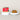 Christmas pudding with a red box on a white background