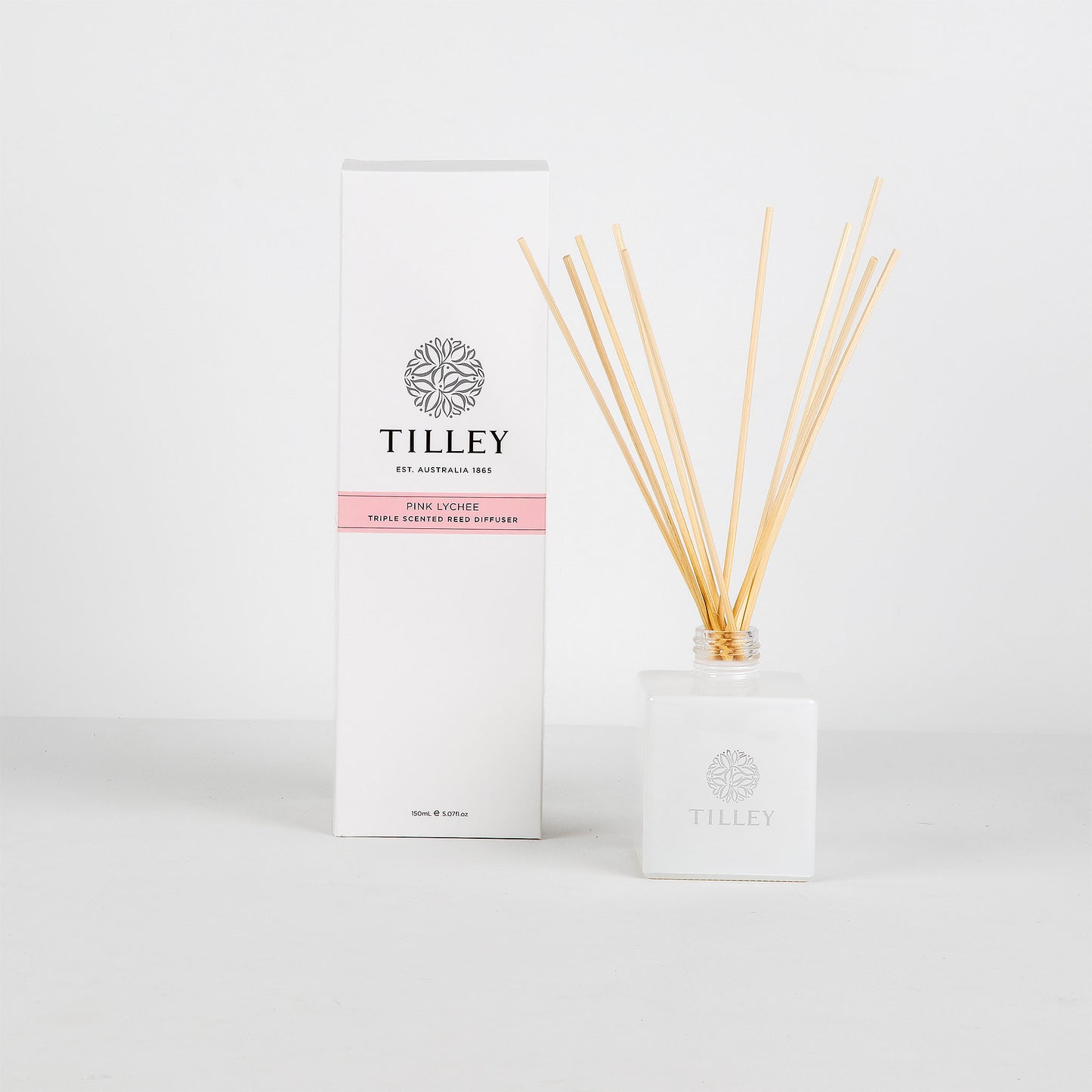 Tilley diffuser with packaging on a white background