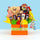 Happy Birthday Chocolate Bouquet - Orange