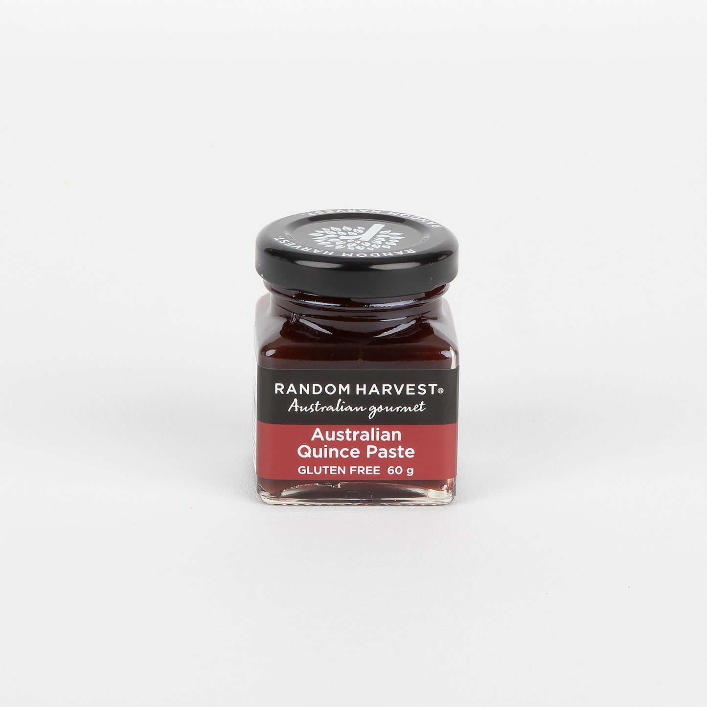 Jar of Random Harvest Australian Quince Paste on a white background