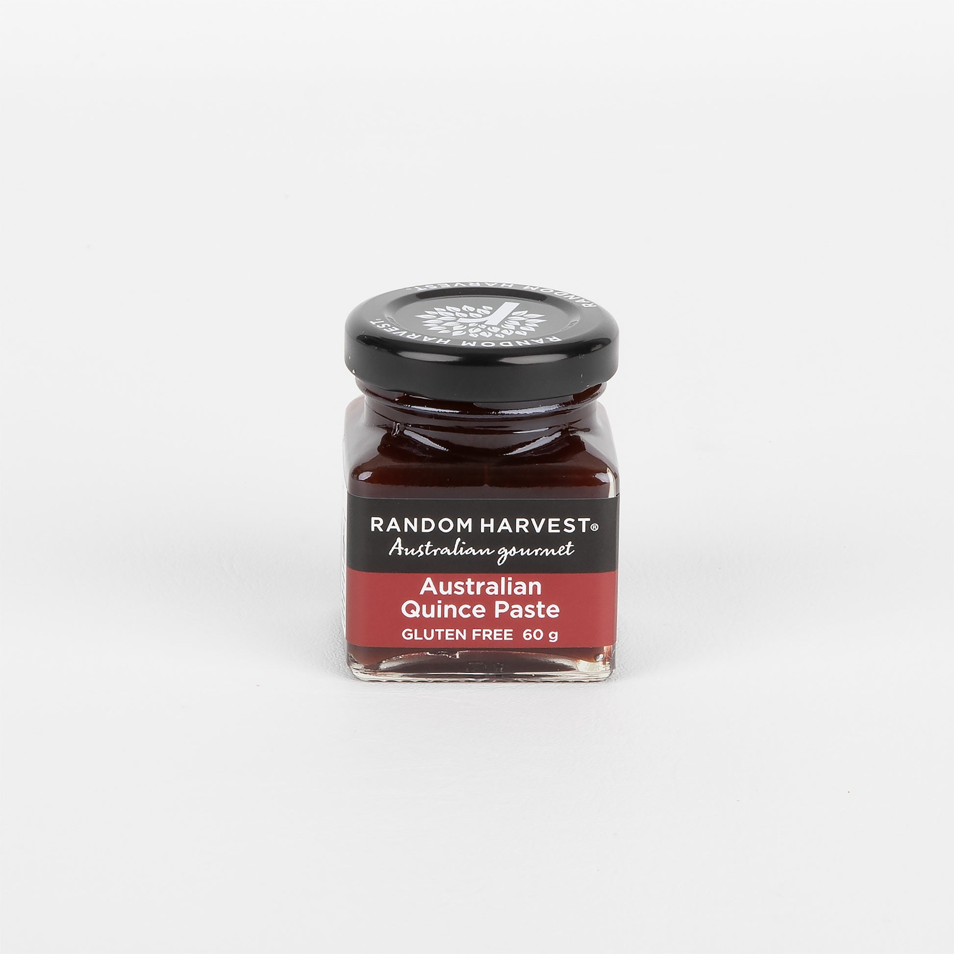Jar of Random Harvest Australian Quince Paste on a white background