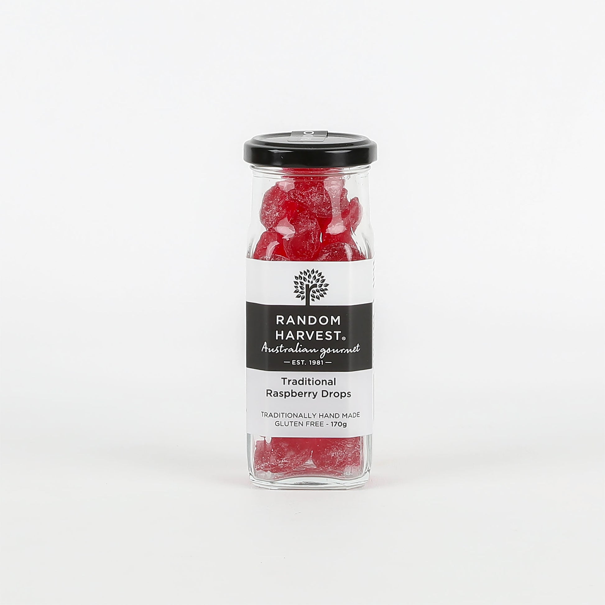 Random Harvest Traditional Raspberry Drops 170g