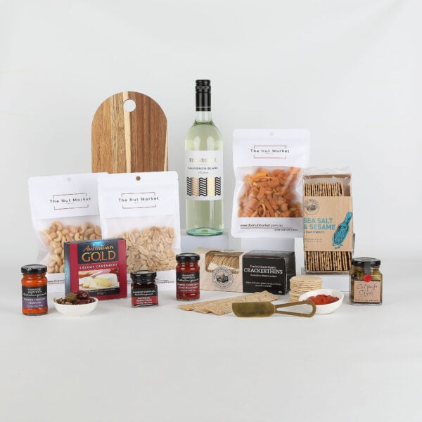 Cheese Platter & Wine Hamper - Stonegate