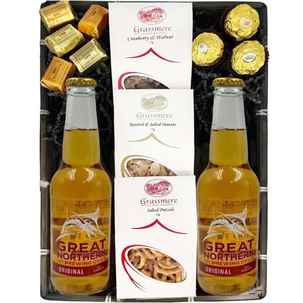 Beers & Nibbles Gift Basket - Image 2