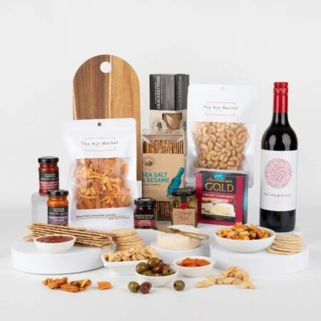 Cheese Platter & Wine Hamper - Rhythm & Rhyme