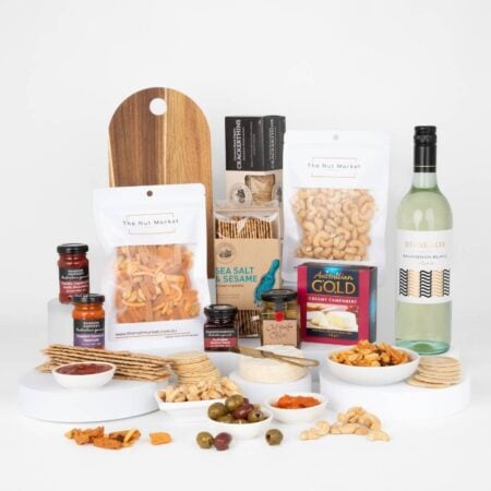 Cheese Platter & Wine Hamper - Stonegate