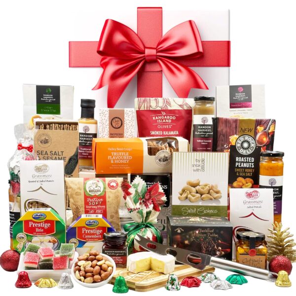 Deluxe Christmas Cheese Platter Gift Hamper