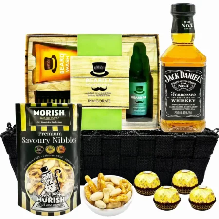 Men's Pamper Gift with Whiskey