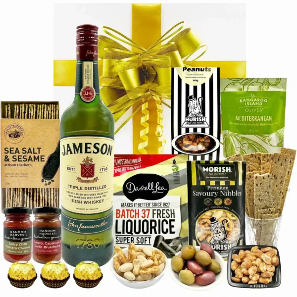 Irish Whiskey & Nibbles Gift Hamper