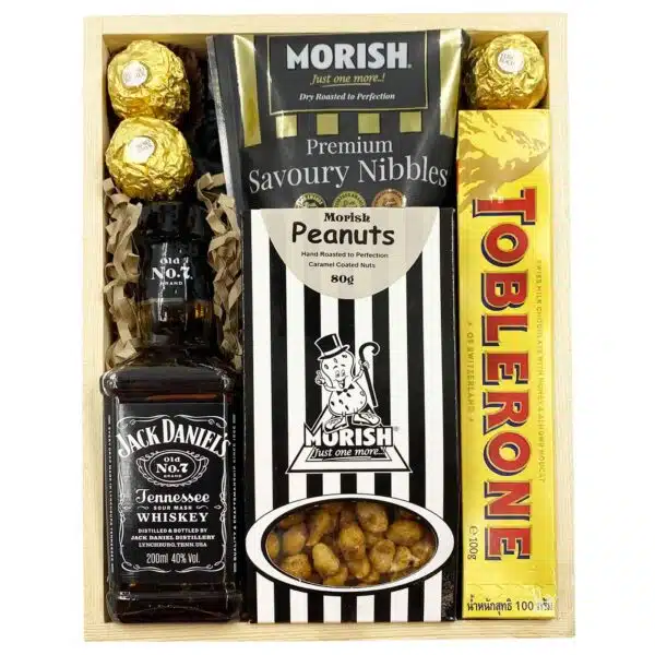 Alcohol Mini and Treats Gift Box - Image 2