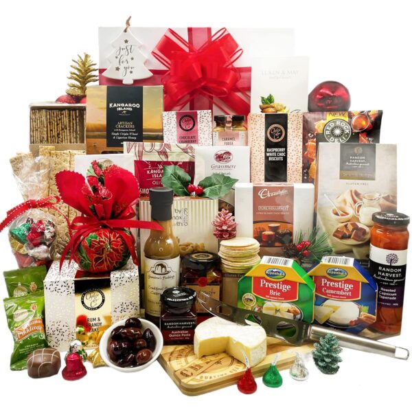 Mega Christmas Cheese Platter Gift Hamper