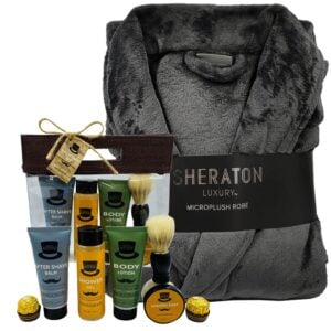 Men's Republic Pamper and Bathrobe