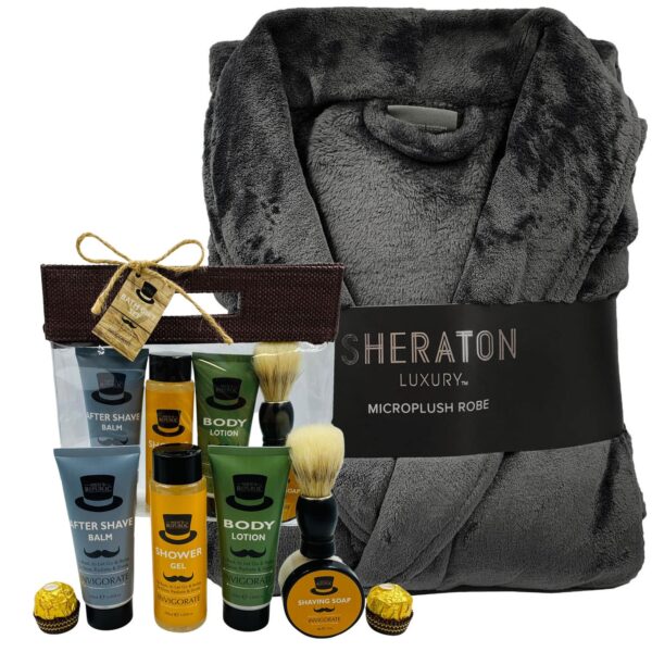 Men's Republic Pamper and Bathrobe