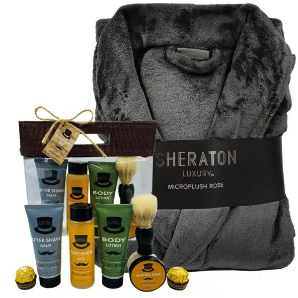 Men's Republic Pamper and Bathrobe