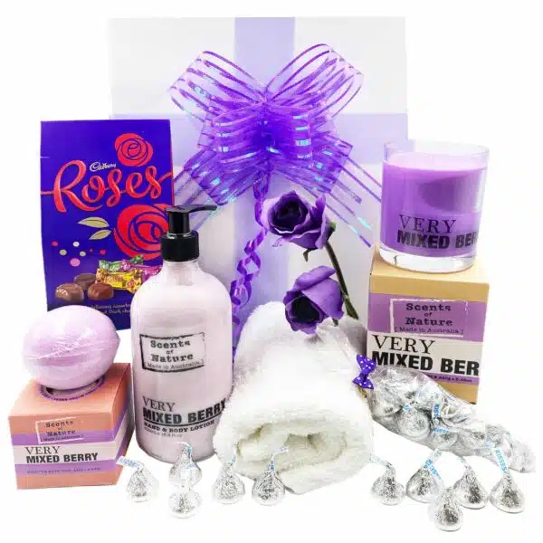 Mixed Berry Pamper Hamper with Chocolates