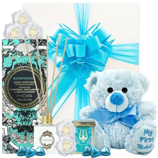 My First Teddy Baby Gift - Aqua