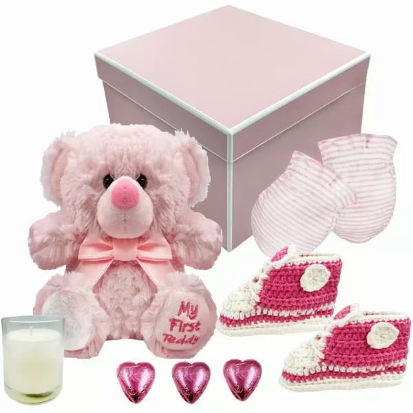 My First Teddy Baby Gift - Pink