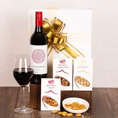 Wine Hamper with Nibbles