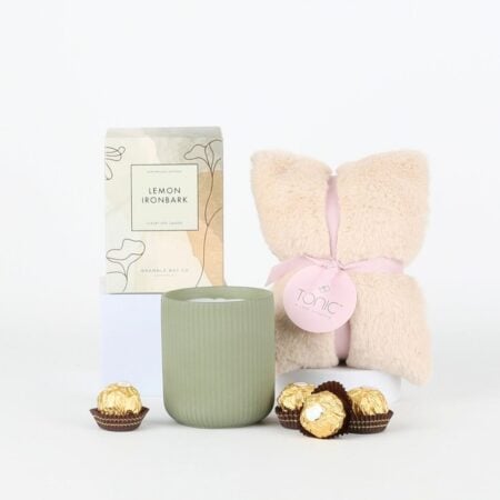 Candle with Heat Pillow Gift Pack