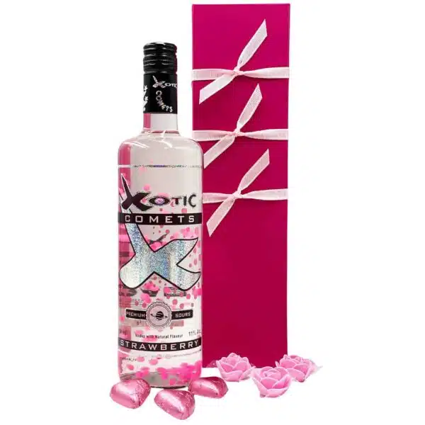 Xotic Comets Vodka drink - Strawberry