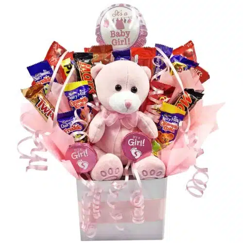 Ultimate Baby Girl Chocolate Bouquet