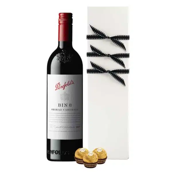 Penfolds Bin 8 Shiraz Cabernet Gift Box