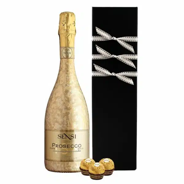 Sensi Prosecco 18k Gold Gift Box - Image 2