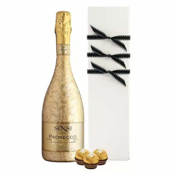 Sensi Prosecco 18k Gold Gift Box