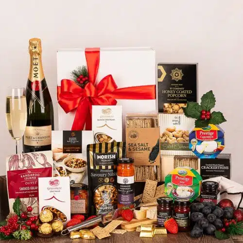 Ultimate Christmas Cheese Platter & Moet