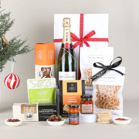 christmas moet hamper