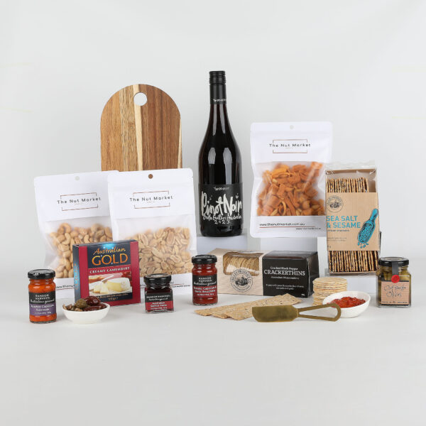 Cheese Platter & Wine Hamper - The People's Pinot Noir