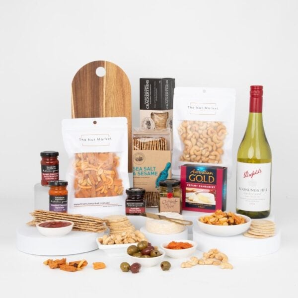 Cheese Platter & Wine Hamper - Penfolds Chardonnay