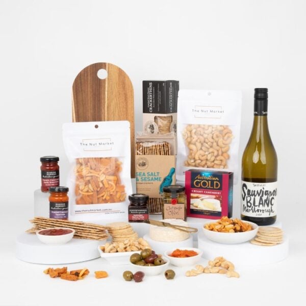 Cheese Platter & Wine Hamper - The People's Sauvignon Blanc