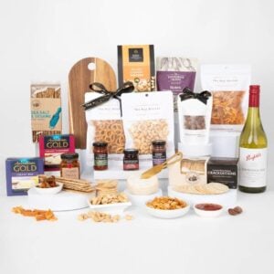 Deluxe Cheese Platter &  Wine Hamper - Penfolds Chardonnay