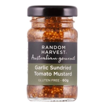Random Harvest Garlic Sundried Tomato Mustard 60g