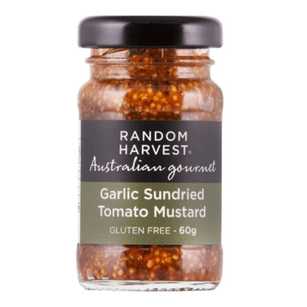 Random Harvest Garlic Sundried Tomato Mustard 60g