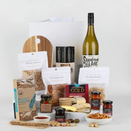 Cheese Platter & Wine Peoples Sauv